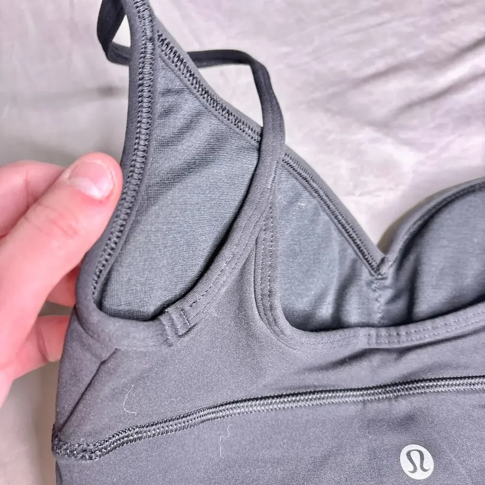 Lululemon Align Sweetheart Bra Light Support A/B Cup Black Size 4